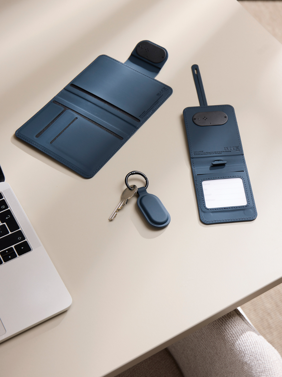 Smart nøglebrik med Apple Find My og Android Find Hub