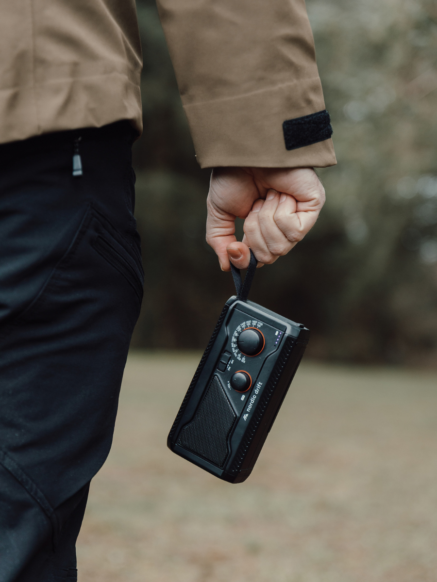 Robust multifunktionel radio til outdoor og beredskab
