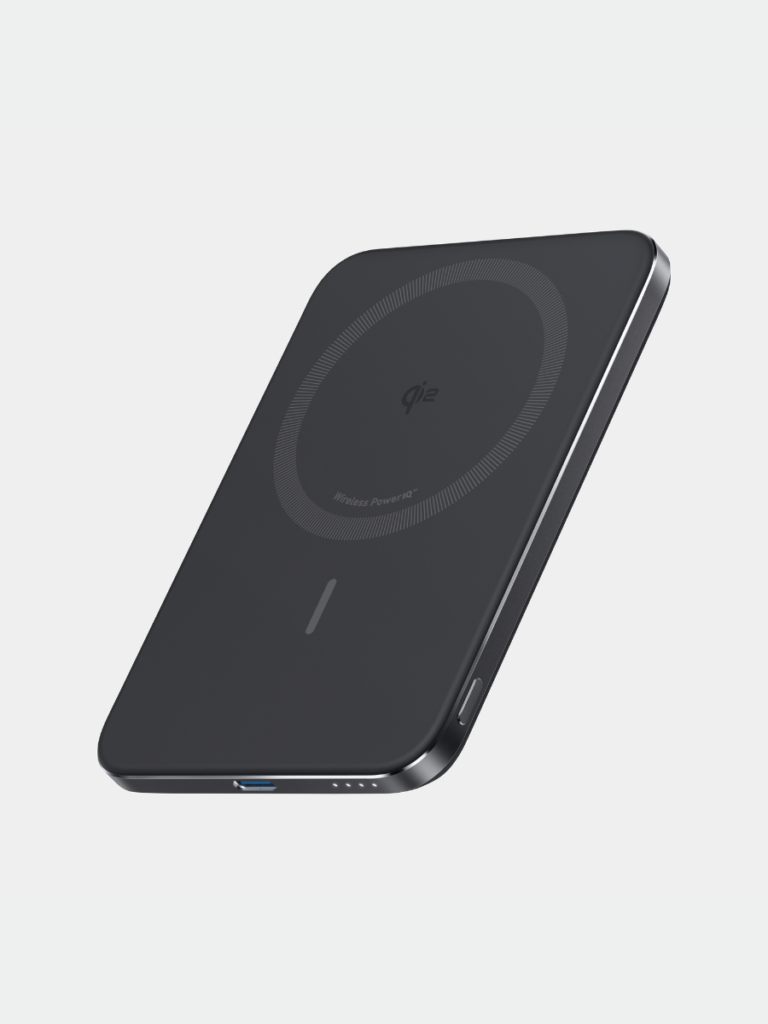 Anker Nano 5.000 mAh trådløs powerbank med Qi2 og magnetisk opladning
