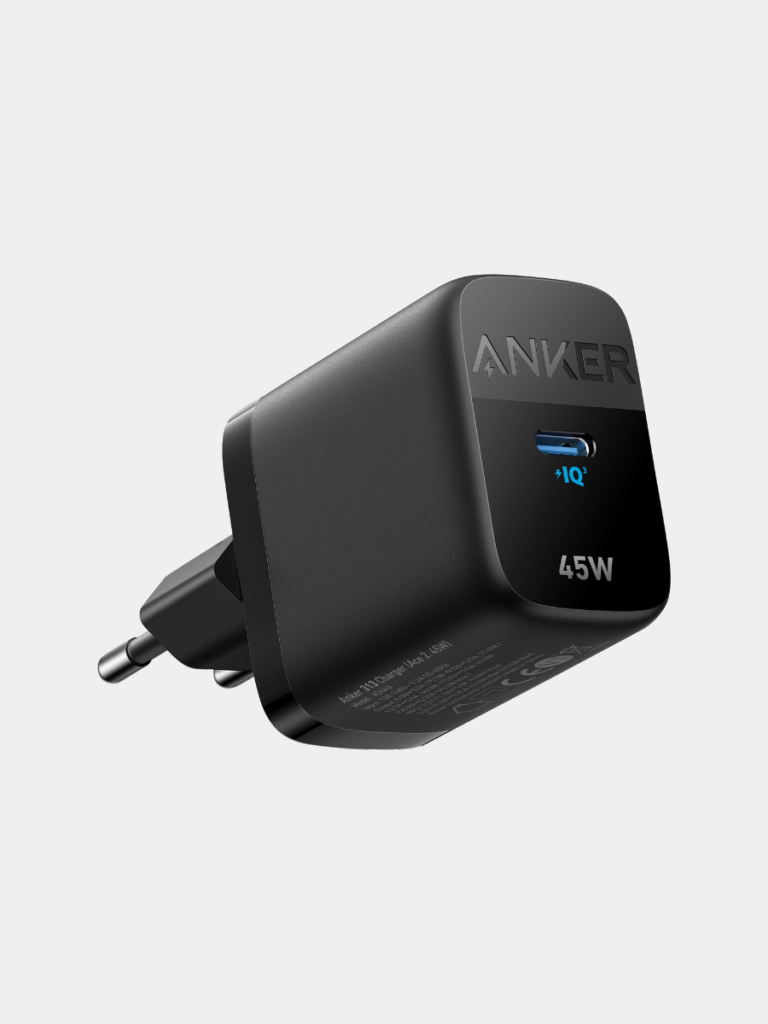 Anker Ace 45W USB-C hurtigoplader med EU-stik