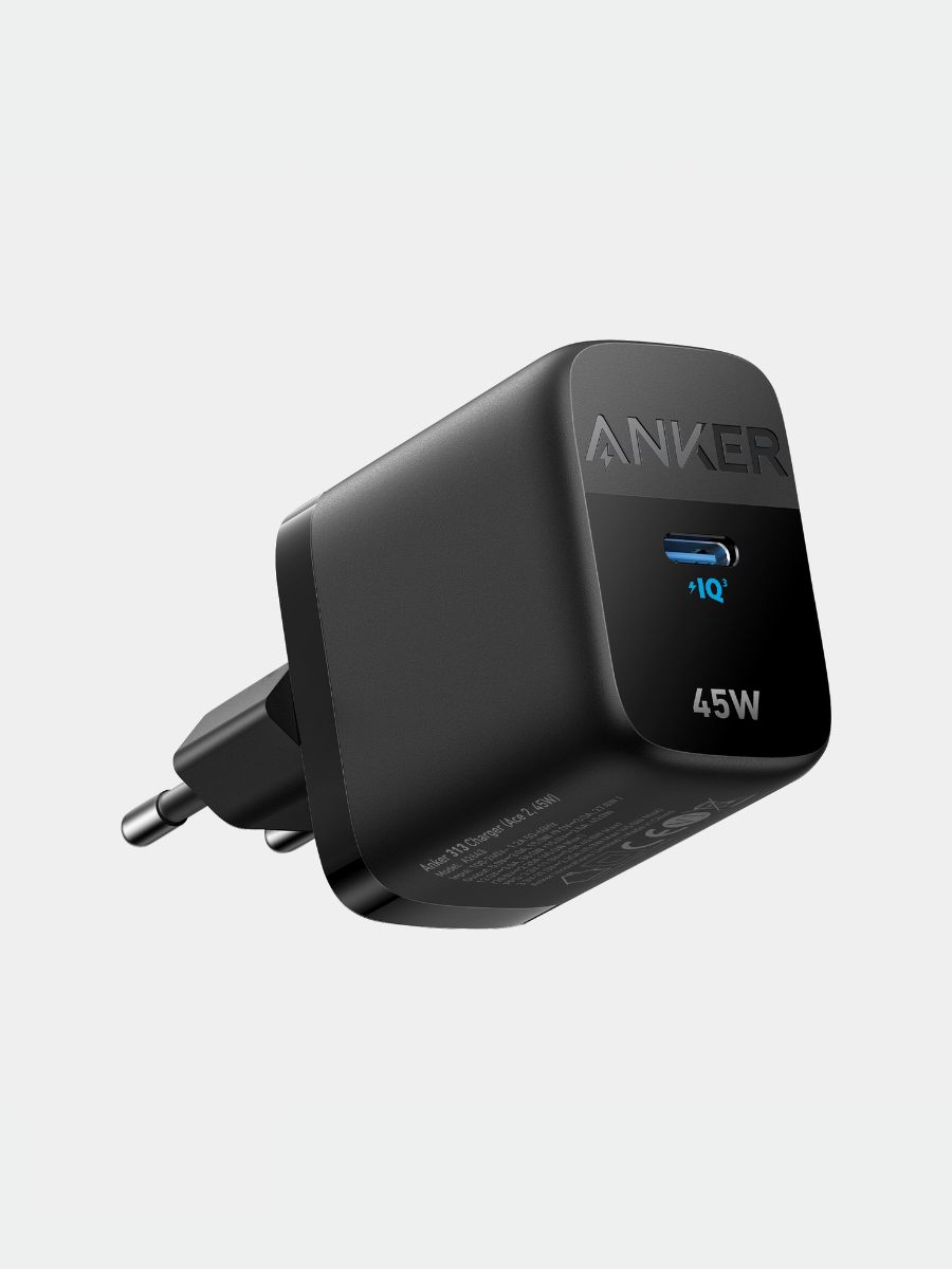 Anker Ace 45W USB-C hurtigoplader med EU-stik