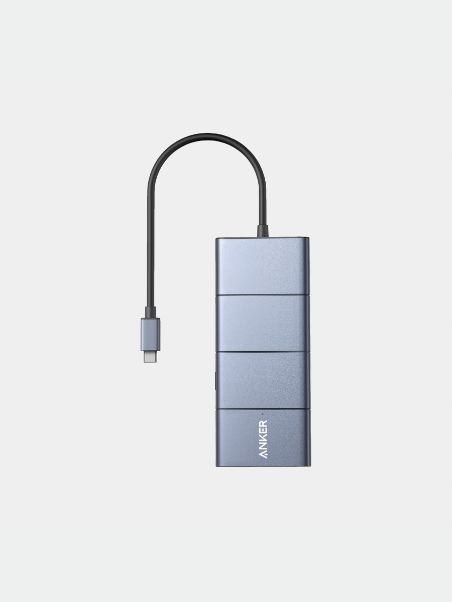 Anker PowerExpand 11-i-1 USB-C datahub med HDMI, Ethernet og kortlæser