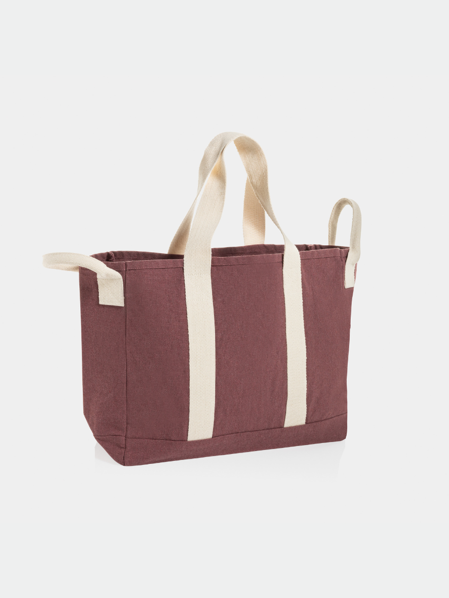 Kraftig mulepose i 400 g/m² canvas