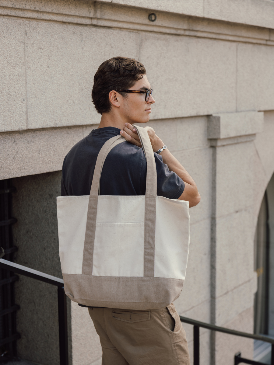 Norva shopper med ekstra plads og logo
