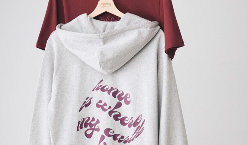 Få tryk på Lofot sweatshirt med hoodie og lynlås